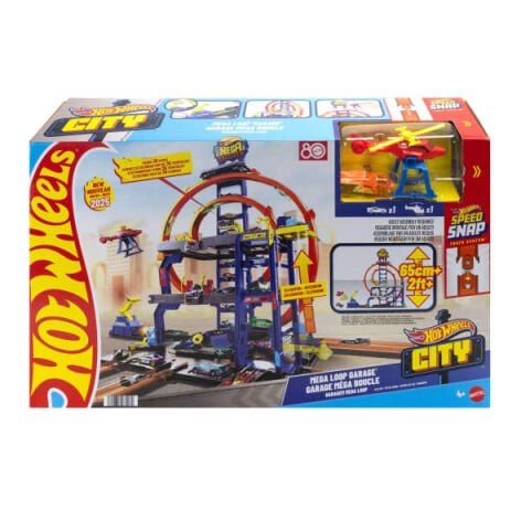 Hot Wheels City Mega Loop Garaj JBM74