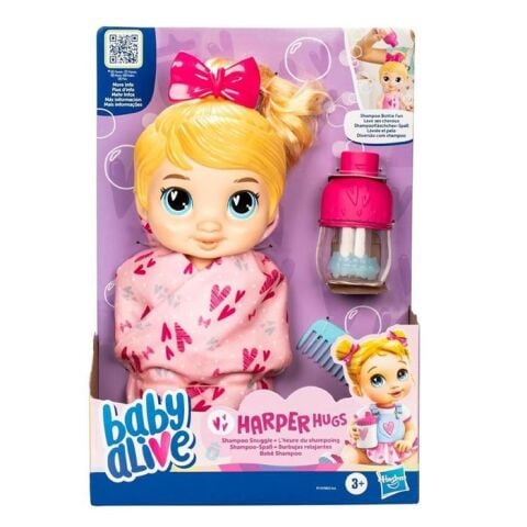 Baby Alive Bebeğimle Şampuan Eğlencesi Sarışın F9119