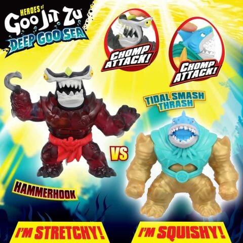 Goojıtzu Deep Sea İkili Paket GJT42000 - Tidal Smash Tarsh Vs Hammerhead