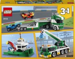 LEGO Creator 3'ü 1 Arada Yarış Arabası Taşıyıcı 31113