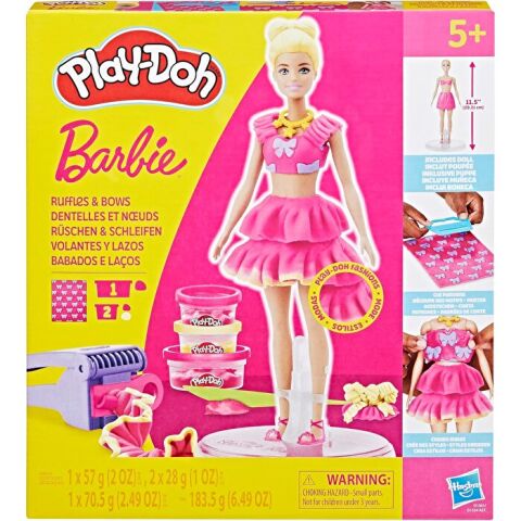 Play Doh Barbie Fırfırlar ve Fiyonklar seti G1361