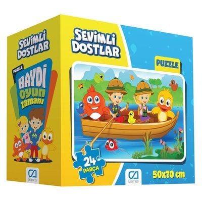Ca Games Sevimli Dostlar Yer Puzzle CA5120
