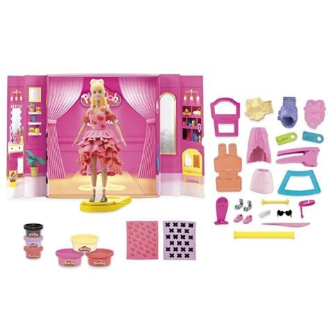 Play Doh Barbie Tasarımcı Moda Gösterisi G1356