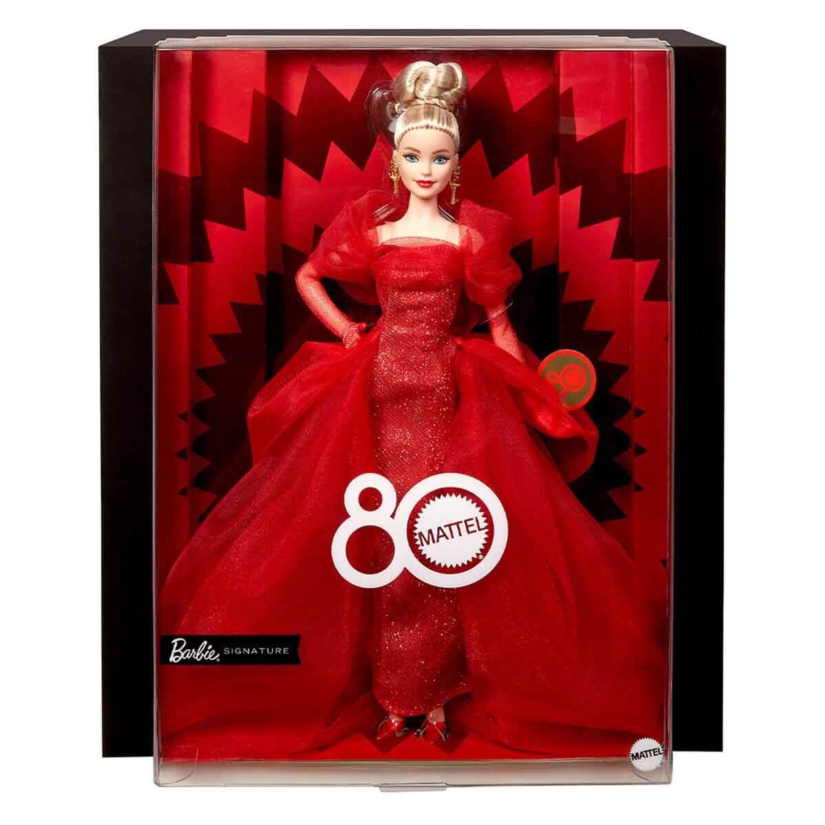 Mattel 80. Yıl Dönümü Barbie Bebeği JBJ17