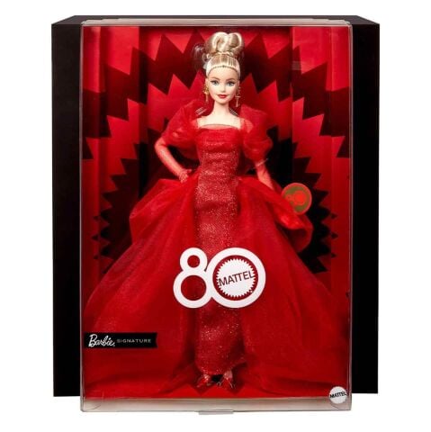 Mattel 80. Yıl Dönümü Barbie Bebeği JBJ17
