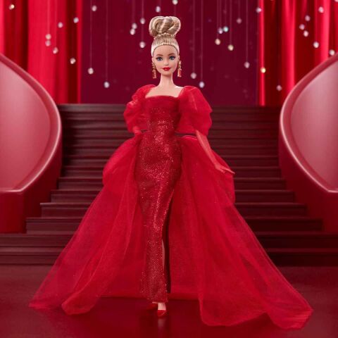 Mattel 80. Yıl Dönümü Barbie Bebeği JBJ17