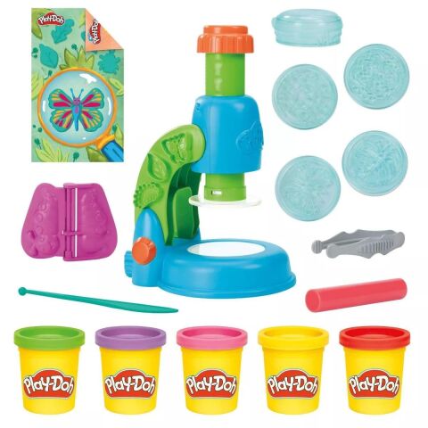 Play-Doh Işıklı Mikroskop Oyun Seti G0494