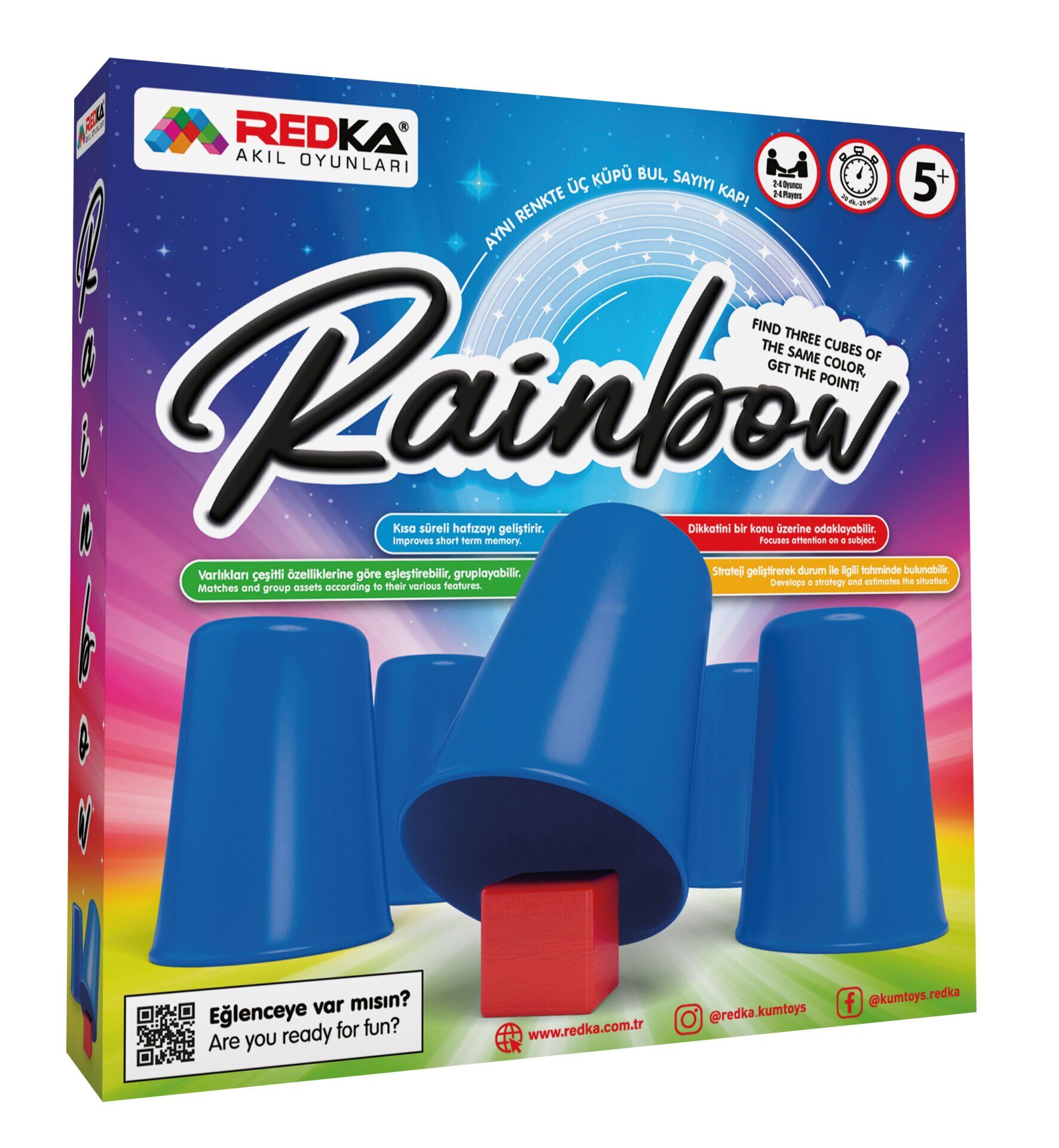 Redka Rainbow Zeka ve Strateji Oyunu