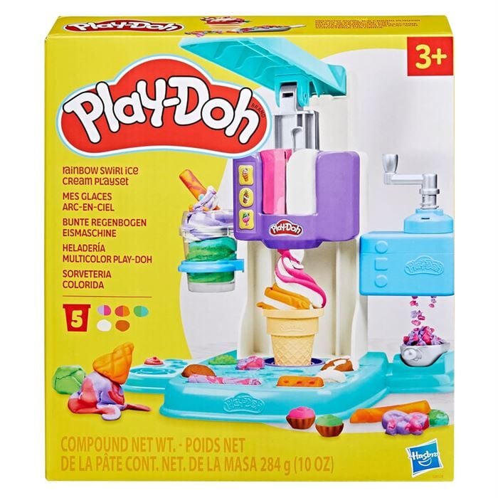 Play-doh Rainbow Swirl Ice Cream Playset G0028