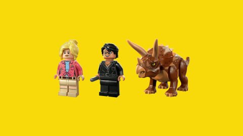 LEGO® Jurassic World Triceratops Araması 76959
