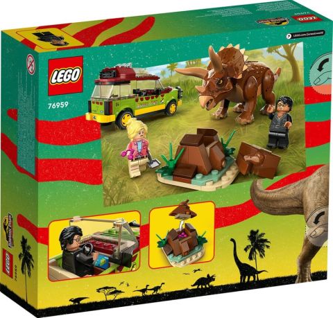 LEGO® Jurassic World Triceratops Araması 76959