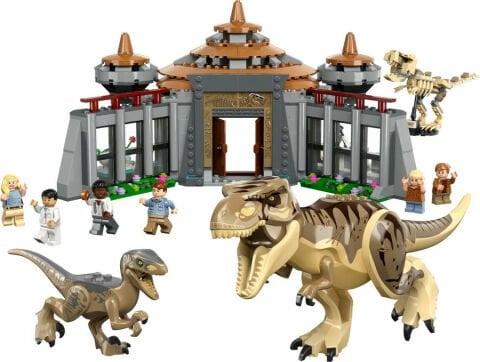 LEGO® Jurassic World Ziyaretçi Merkezi: T. rex ve Raptor Saldırısı 76961