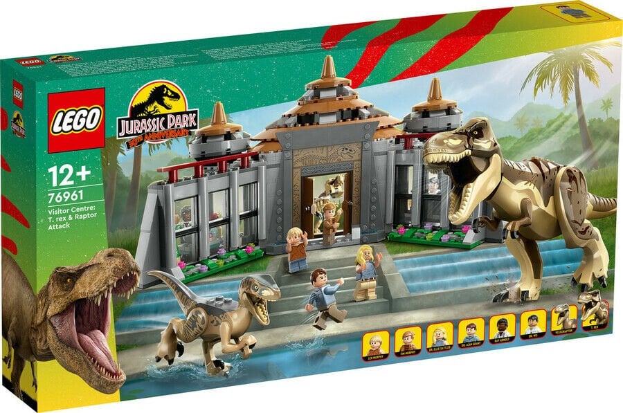 LEGO® Jurassic World Ziyaretçi Merkezi: T. rex ve Raptor Saldırısı 76961