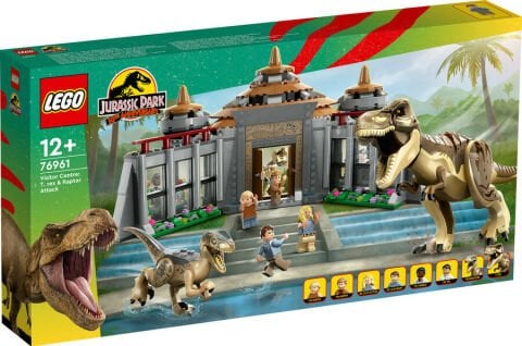 LEGO® Jurassic World Ziyaretçi Merkezi: T. rex ve Raptor Saldırısı 76961