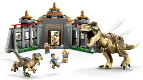 LEGO® Jurassic World Ziyaretçi Merkezi: T. rex ve Raptor Saldırısı 76961