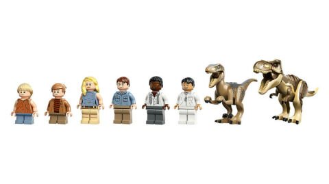 LEGO® Jurassic World Ziyaretçi Merkezi: T. rex ve Raptor Saldırısı 76961