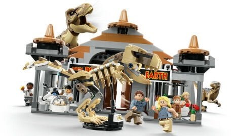 LEGO® Jurassic World Ziyaretçi Merkezi: T. rex ve Raptor Saldırısı 76961