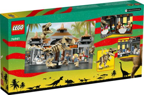 LEGO® Jurassic World Ziyaretçi Merkezi: T. rex ve Raptor Saldırısı 76961
