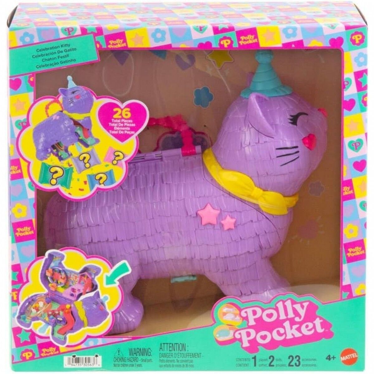 Polly Pocket Parti Kediciği Oyun Seti JFT90
