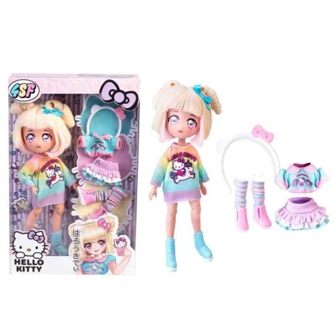 Hello Kitty Manga Bebek Fashion Unicorns Figür Seti HKTF2000