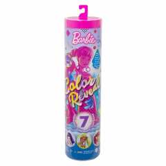 Barbie Color Reveal Renk Değiştiren Renk Bloklu Barbie Bebekler Seri 2 GWC56