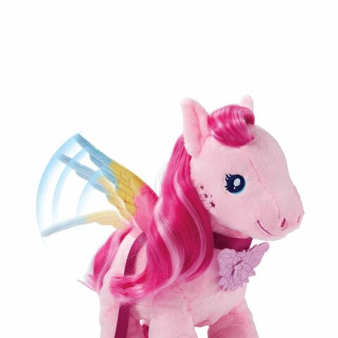 Barbie Yürüyen ve Kanat Çırpan Peluş Pegasus HPJ50