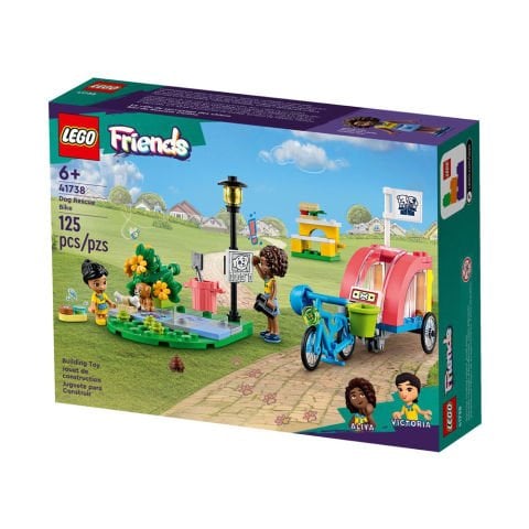 LEGO Friends Köpek Kurtarma Bisikleti 41738