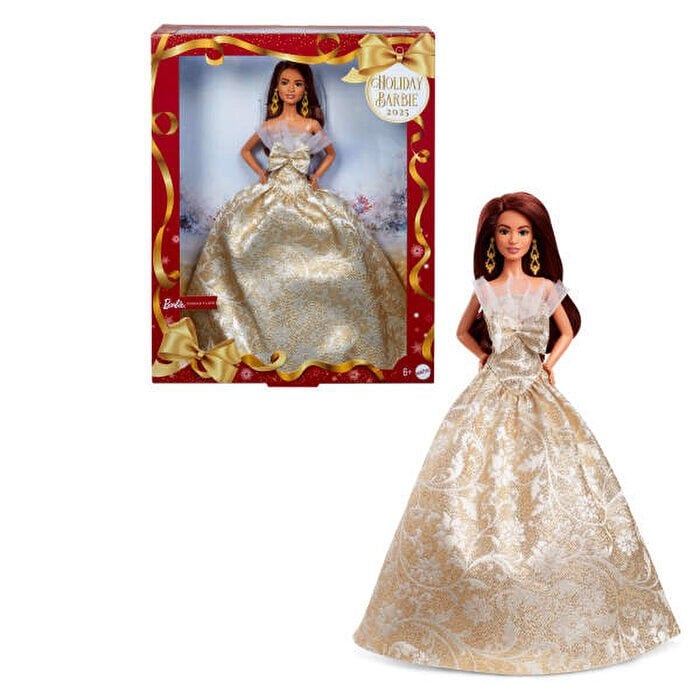 Barbie 2025 Mutlu Yıllar Bebeği Latin JBH97