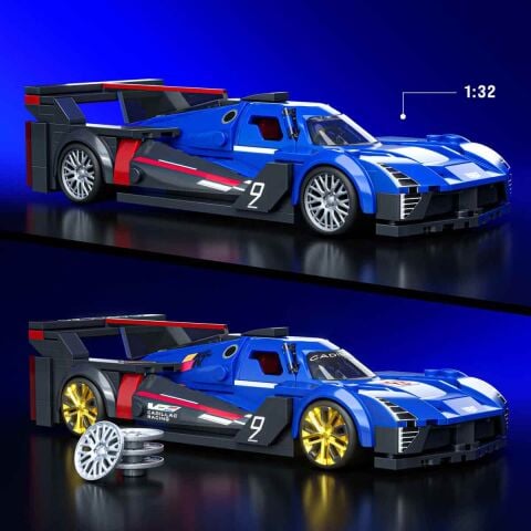 Hot Wheels Speed Serisi Cadillac Project GTP Hypercar Araba 236 Parça Yapım Seti JFR89