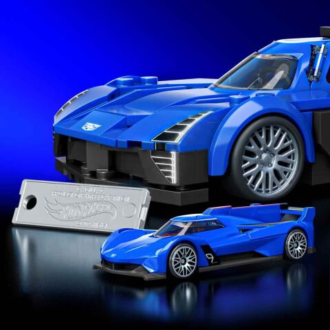 Hot Wheels Speed Serisi Cadillac Project GTP Hypercar Araba 236 Parça Yapım Seti JFR89