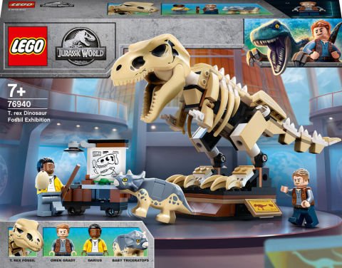 76940 LEGO Jurassic World™ T. rex Dinozor Fosili Sergisi