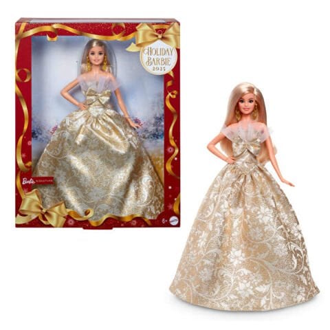Barbie 2025 Mutlu Yıllar Bebeği Sarışın JBH95