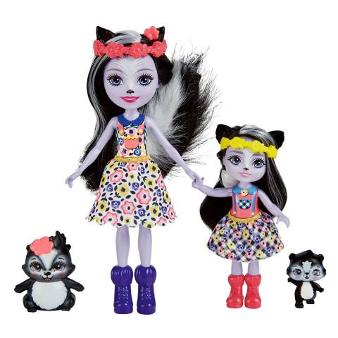 Enchantimals Kız Kardeş Bebekler Serisi HCF79-HCF82