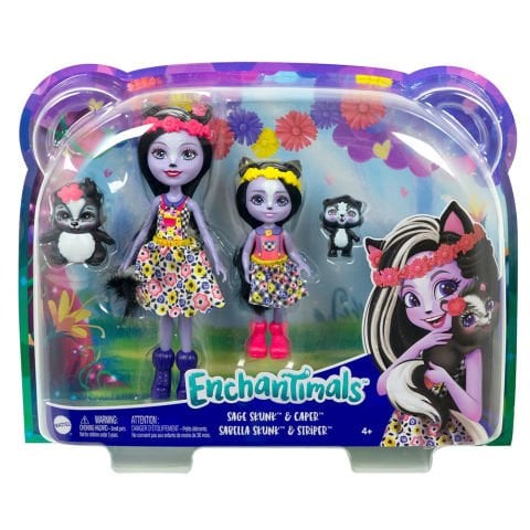 Enchantimals Kız Kardeş Bebekler Serisi HCF79-HCF82