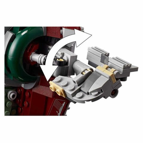 LEGO Star Wars Boba Fettin Starshipi 75312