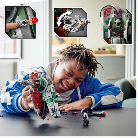 LEGO Star Wars Boba Fettin Starshipi 75312