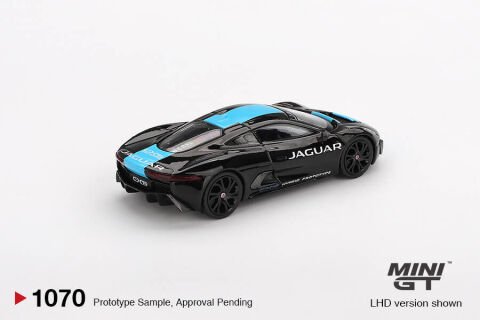 Mini GT 1/64 Jaguar C-X75 Black MGT01070
