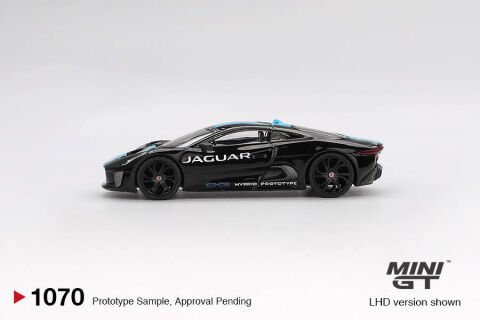 Mini GT 1/64 Jaguar C-X75 Black MGT01070
