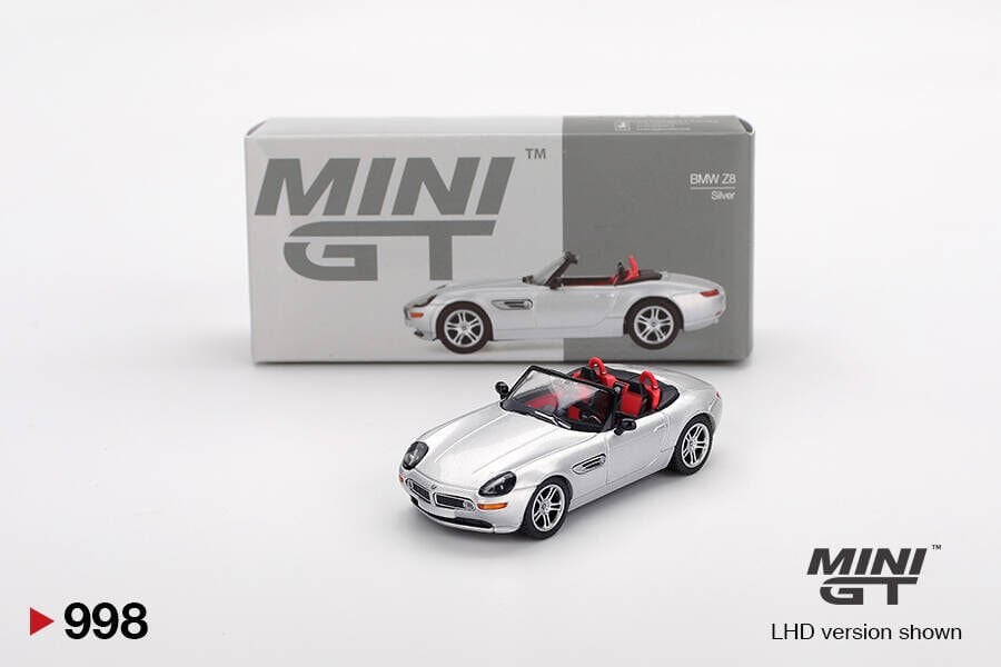 Mini GT 1/64 BMW Z8 Silver MGT00998