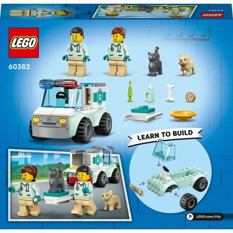 LEGO City Veteriner Kurtarma Aracı 60382