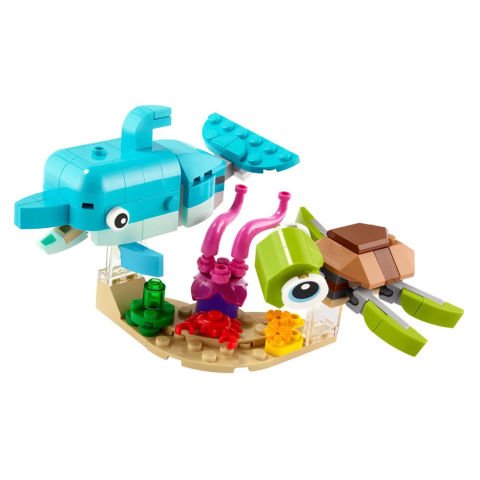 LEGO Creator 3ü 1 Arada Yunus ve Kaplumbağa 31128