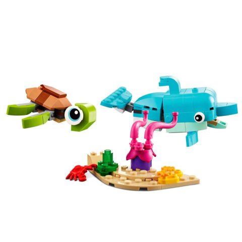 LEGO Creator 3ü 1 Arada Yunus ve Kaplumbağa 31128