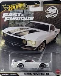 Hot Wheels Fast & Furious 1969 Ford Mustang Boss HNW46-JHW72
