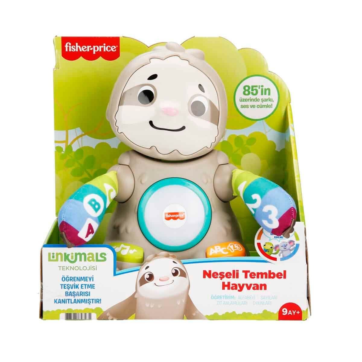 Fisher Price Linkimals Neşeli Tembel Hayvan Türkçe GHY93