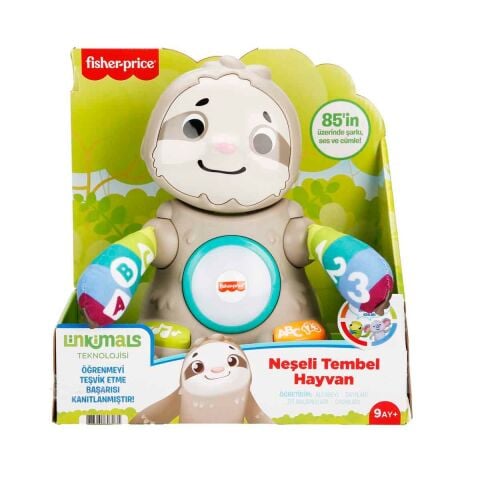 Fisher Price Linkimals Neşeli Tembel Hayvan Türkçe GHY93