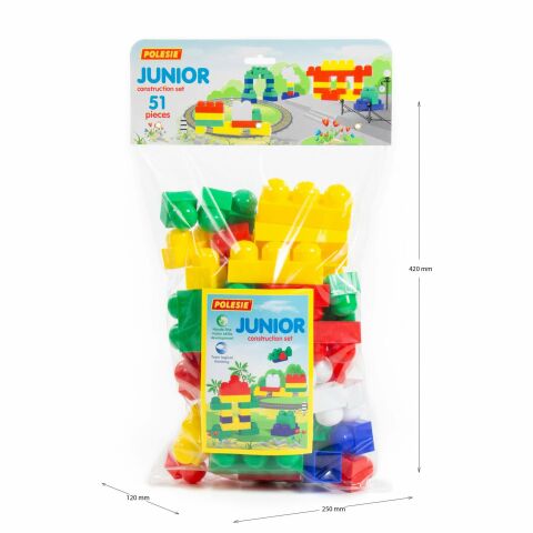 Polesie Tasarım parçası ''Junior'' (51 parça)