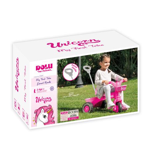 Dolu Ebeveyn Kontrollü Unicorn İlk Bisikletim 2505