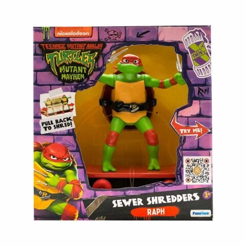 TMNT Mutant Mayhem Sewer Shredders Figür TU814001 - Raph