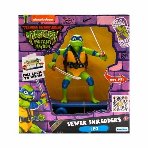 TMNT Mutant Mayhem Sewer Shredders Figür TU814001 - Leo