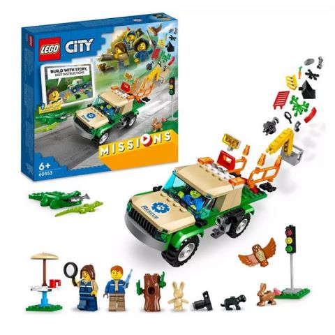 LEGO City Vahşi Hayvan Kurtarma Görevleri 60353